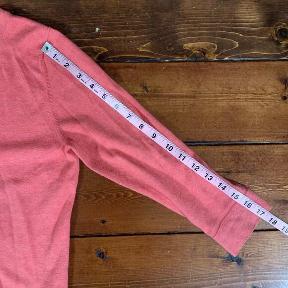 Boden Petal Pink Crewneck Button Front Women's US 6 3/4 Sleeve Cardigan Pastel - Picture 10 of 10